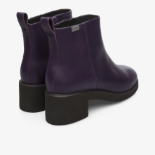 Camper Wonder Ankle Boots Blue / Purple - Womens Singapore ZWGLKS-133